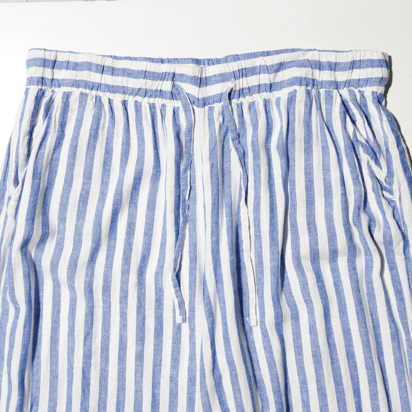 vintage drawstring stripe lounge pants