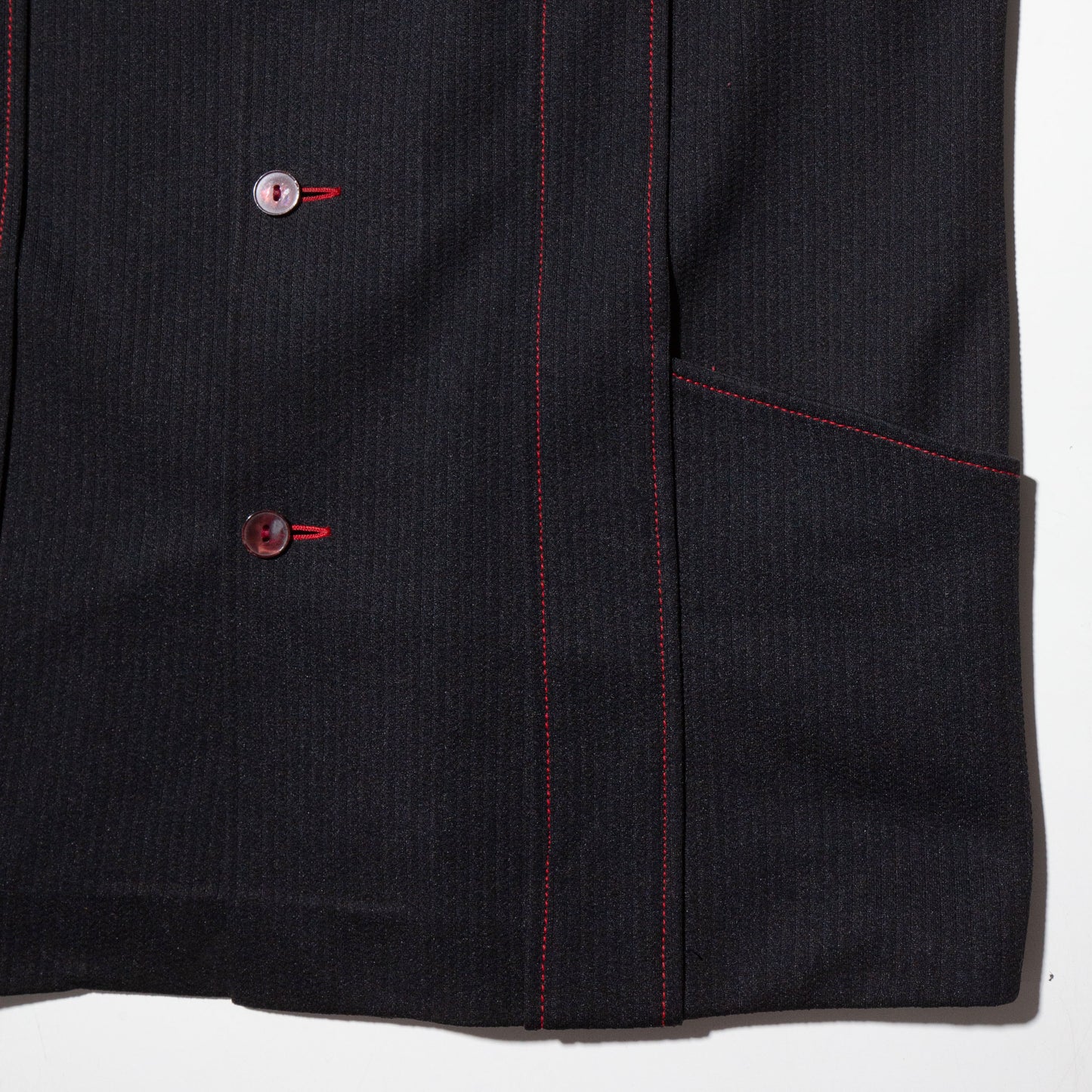 vintage open collar jacket