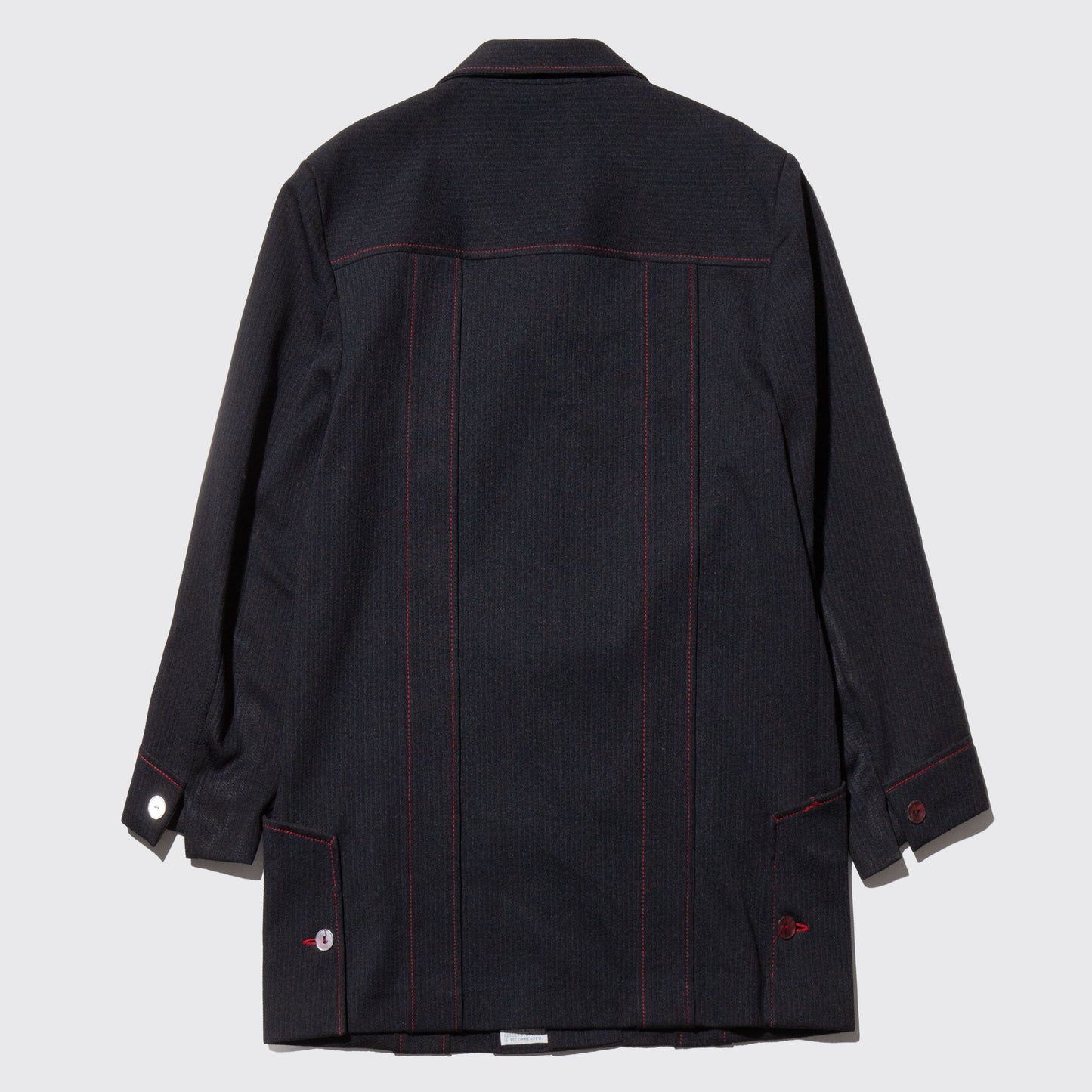 vintage open collar jacket