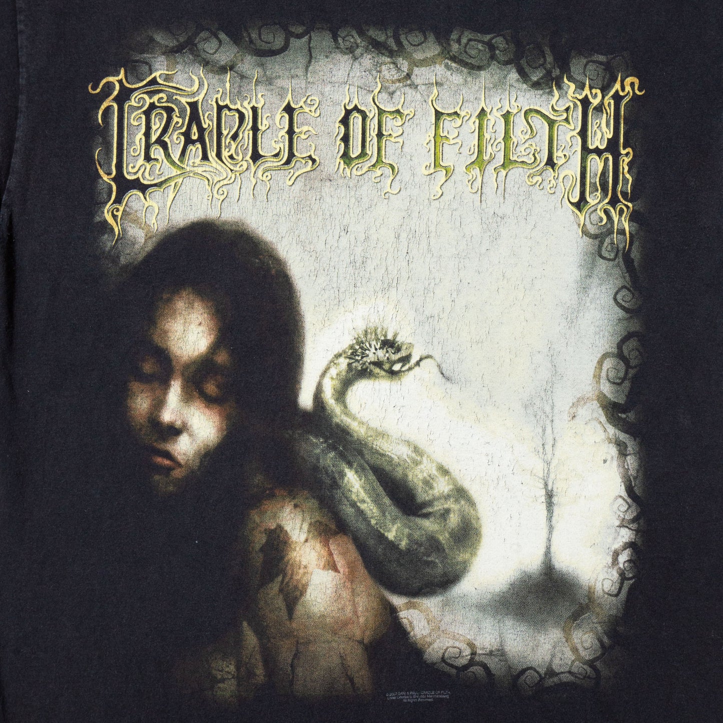 Vintage 07's Cradle Of Filth "Lead Into Temptation" t-shirt