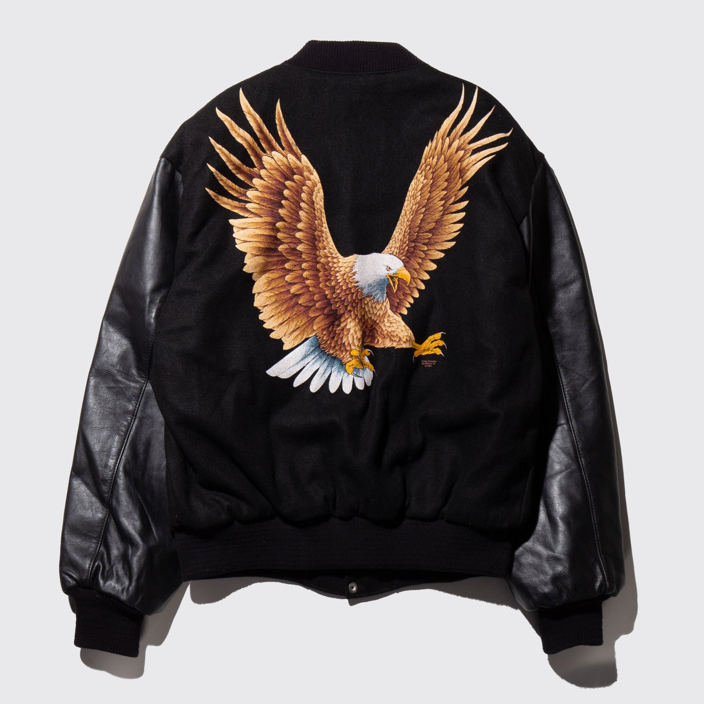 vintage eagle varsity jacket