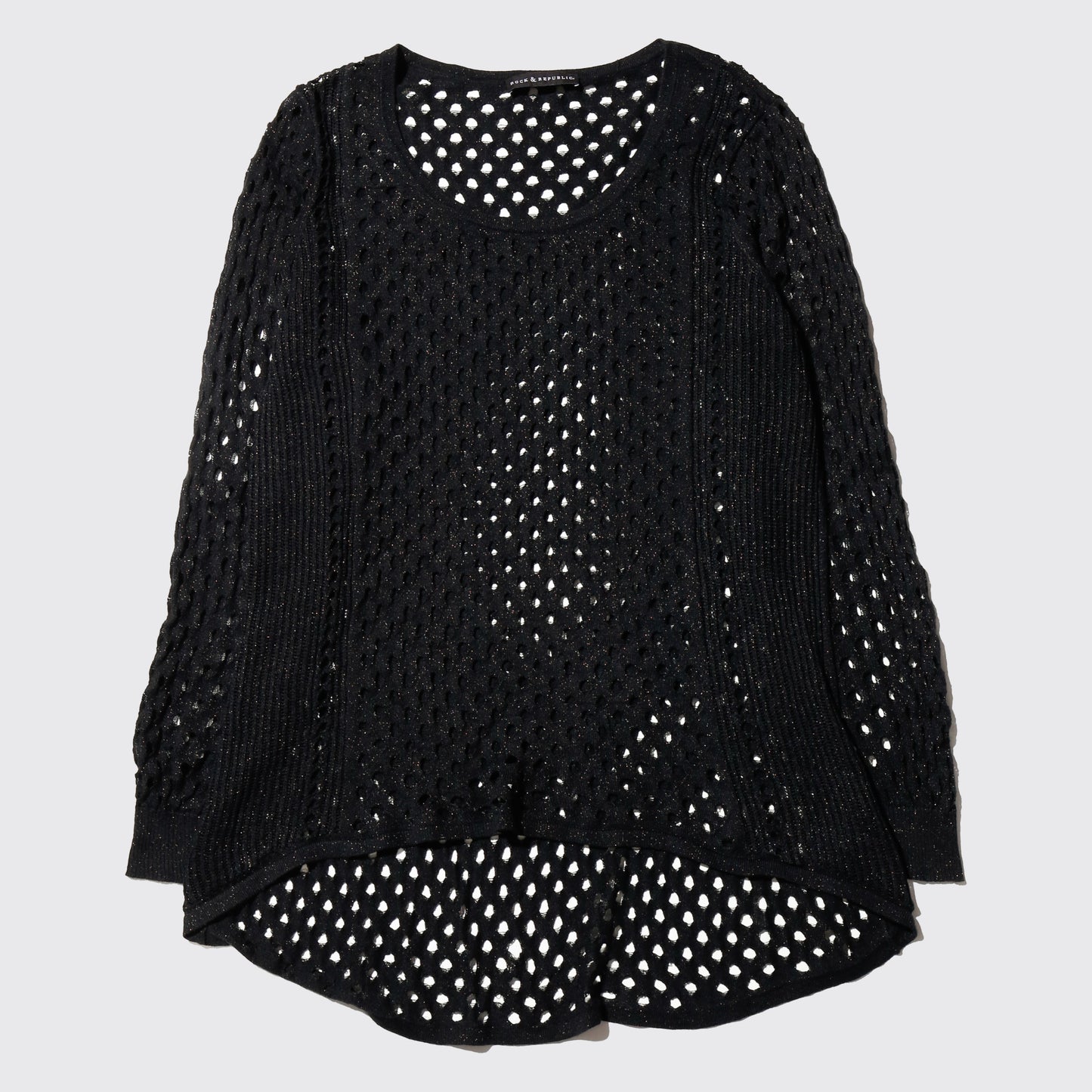 vintage hole lame pullover