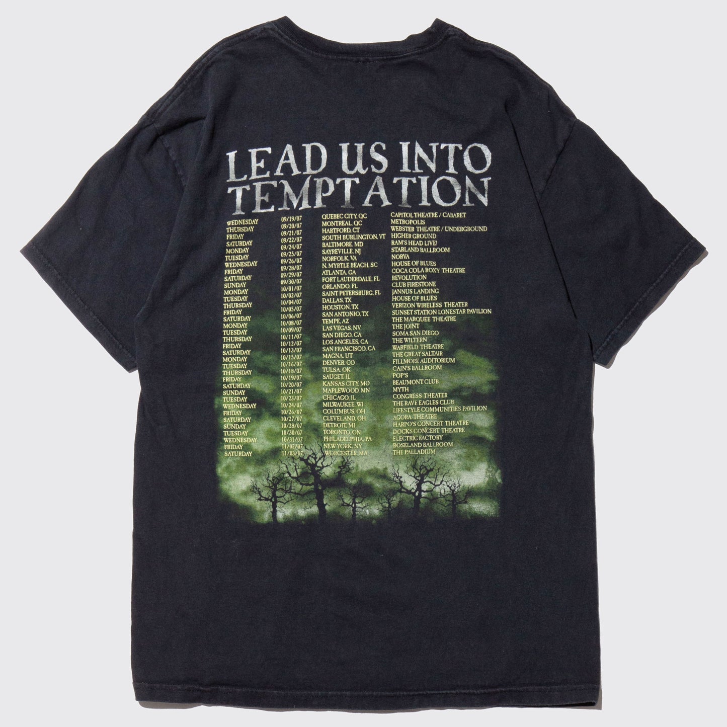 Vintage 07's Cradle Of Filth "Lead Into Temptation" t-shirt