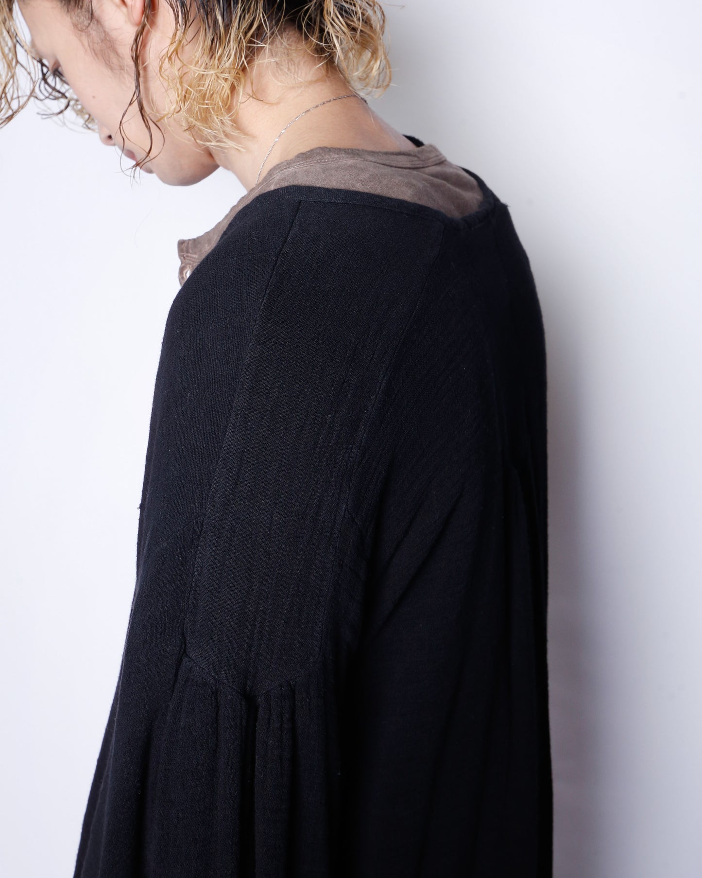 vintage gauze tunic pullover