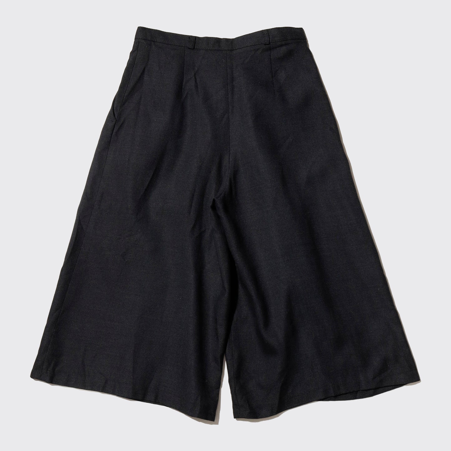 vintage tucked bermuda slacks shorts