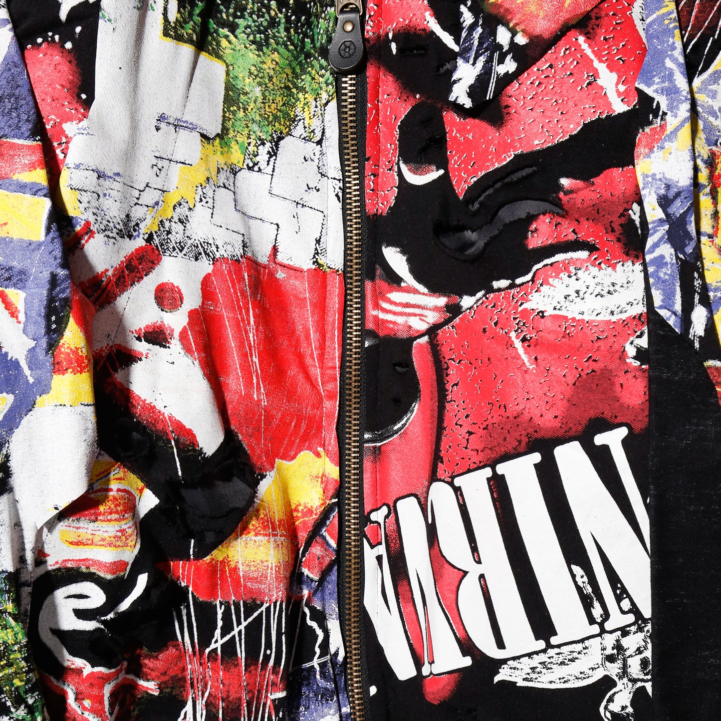 *one-off anti boot bomber jacket