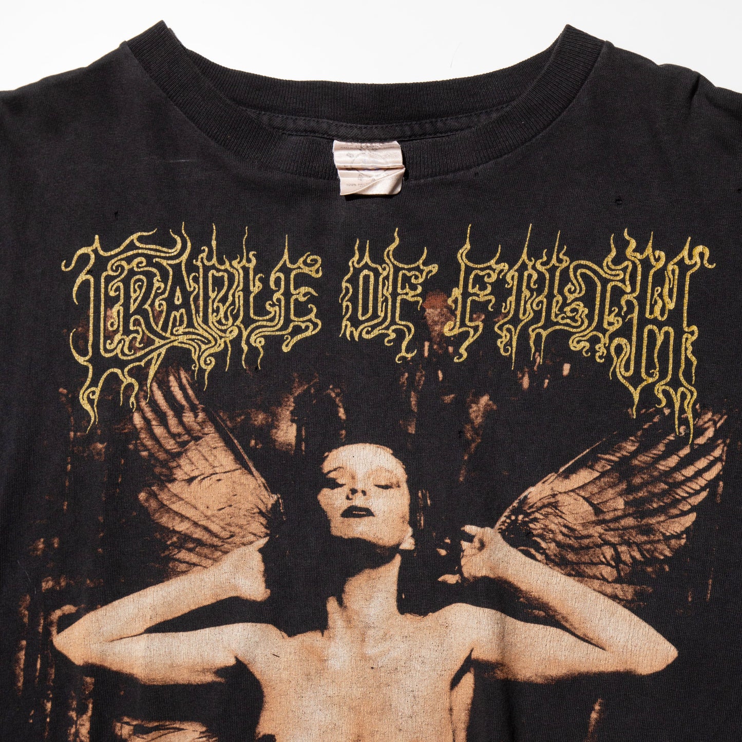 vintage 1997's Cradle Of Filth "Martyred For a Mortal Sin" t-shirt