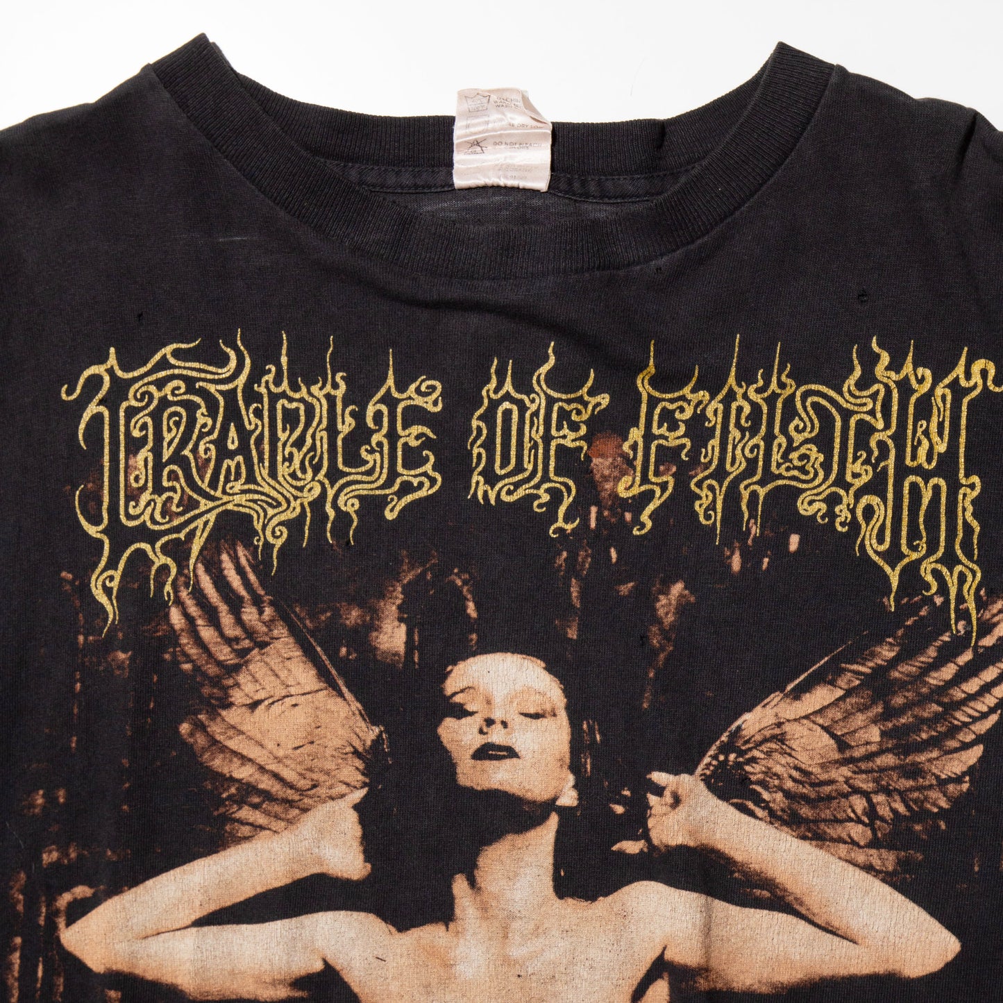 vintage 1997's Cradle Of Filth "Martyred For a Mortal Sin" t-shirt