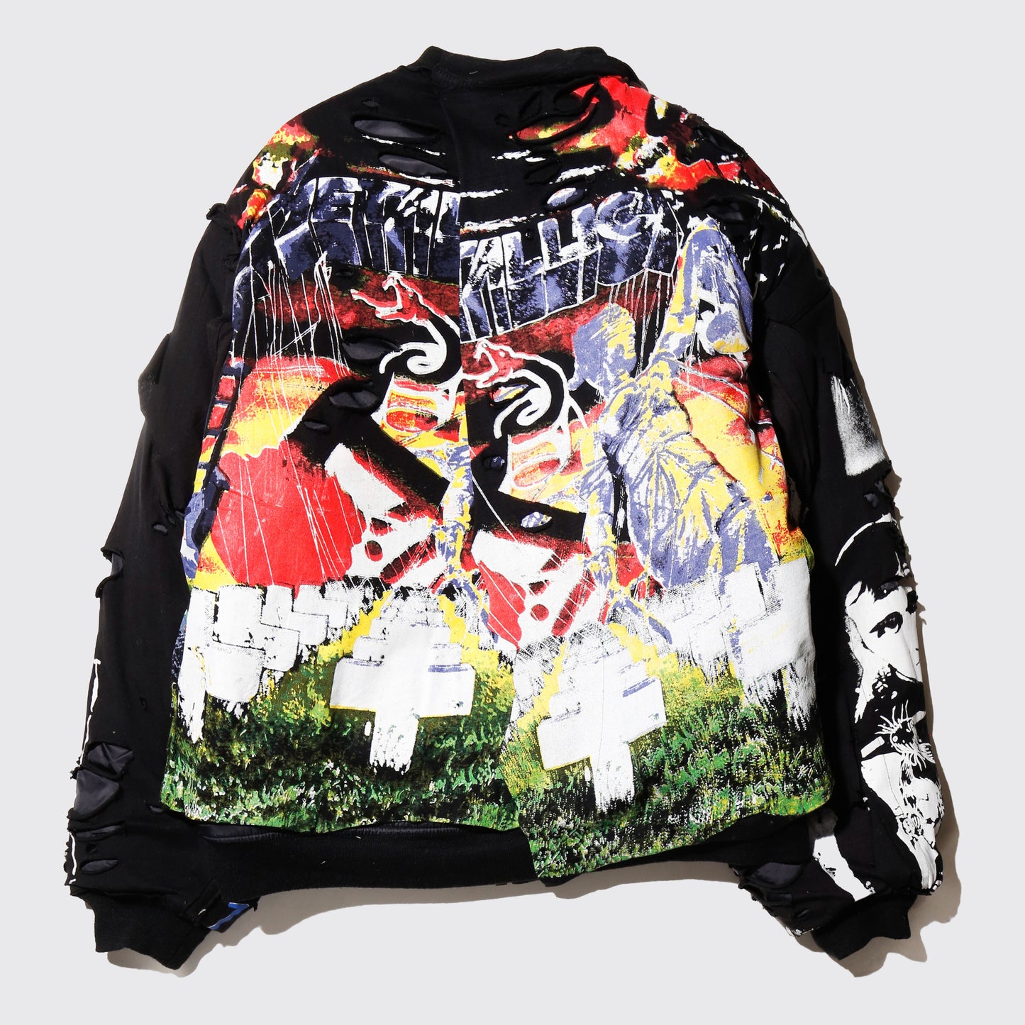 *one-off anti boot bomber jacket