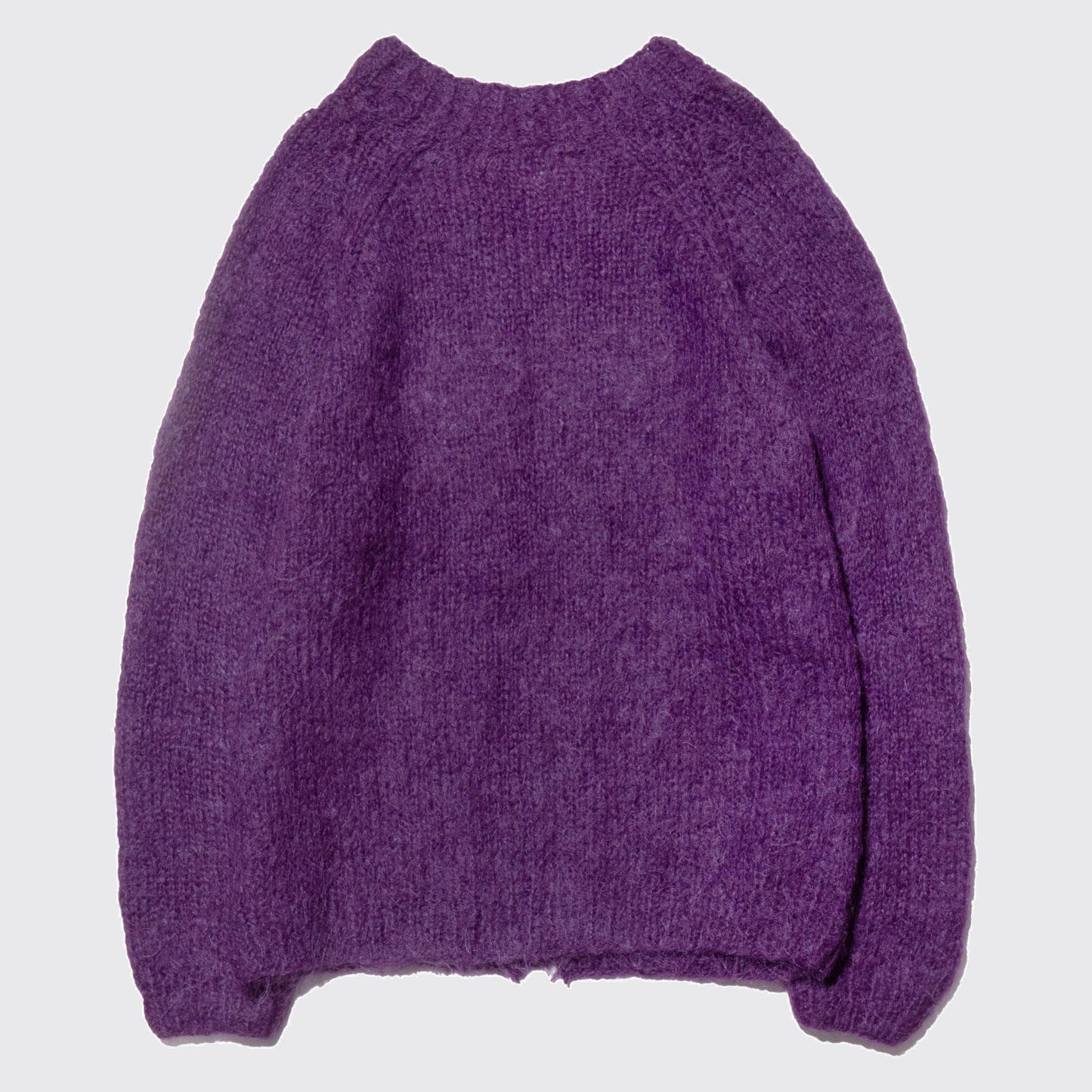 vintage hand knit mohair sweater