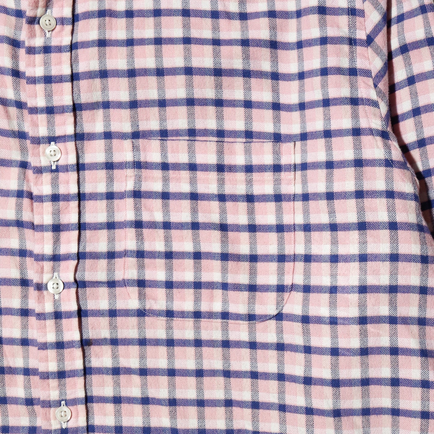 vintage brooks brothers loose pink check shirt