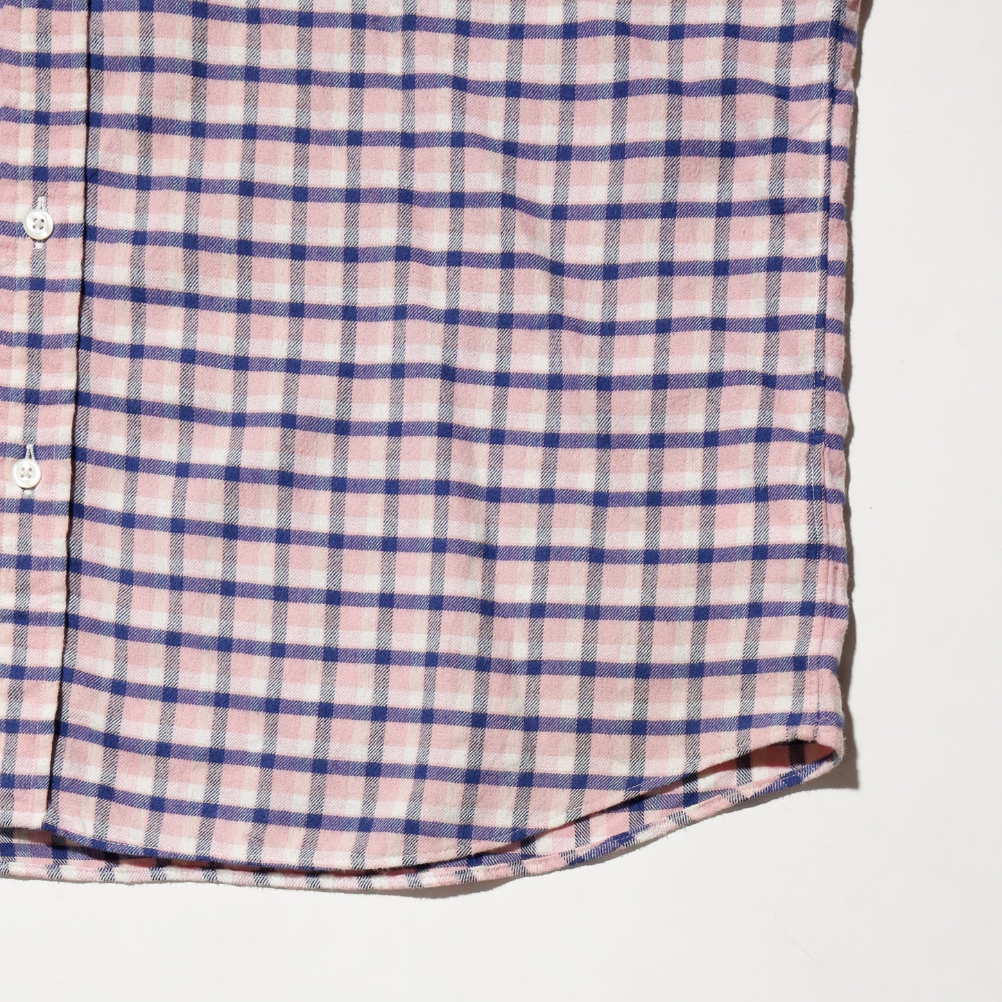 vintage brooks brothers loose pink check shirt