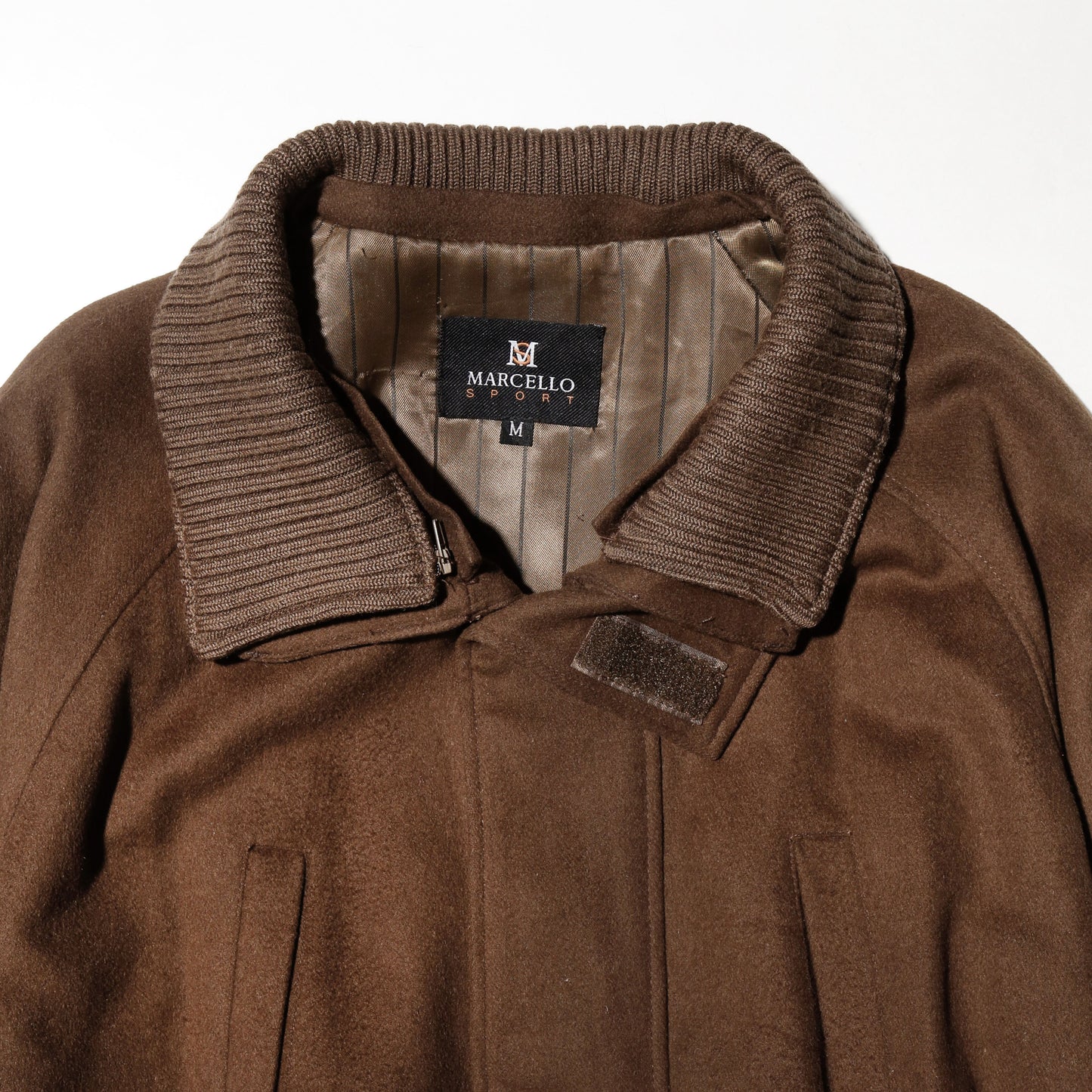 vintage cropped wool aviator jacket