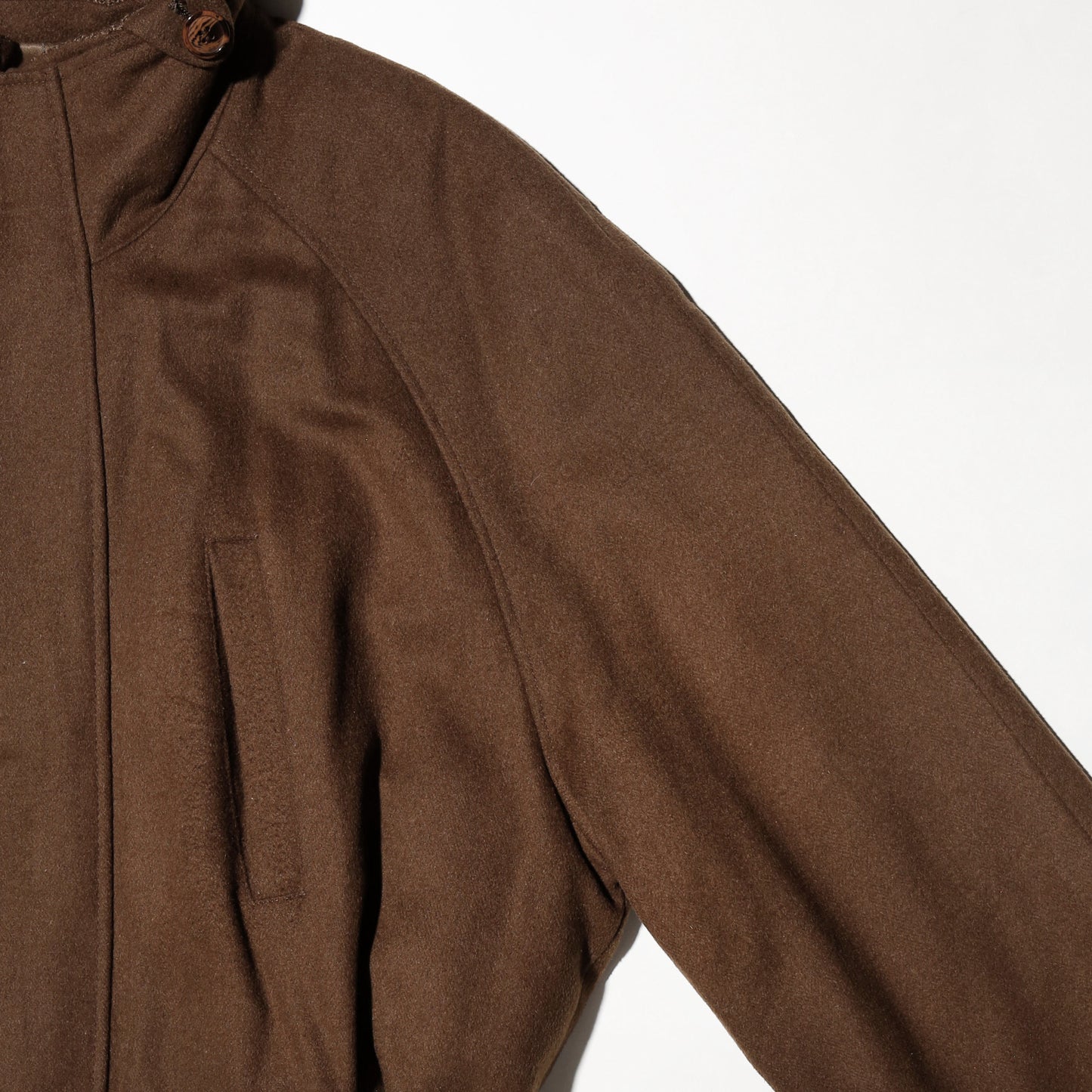 vintage cropped wool aviator jacket