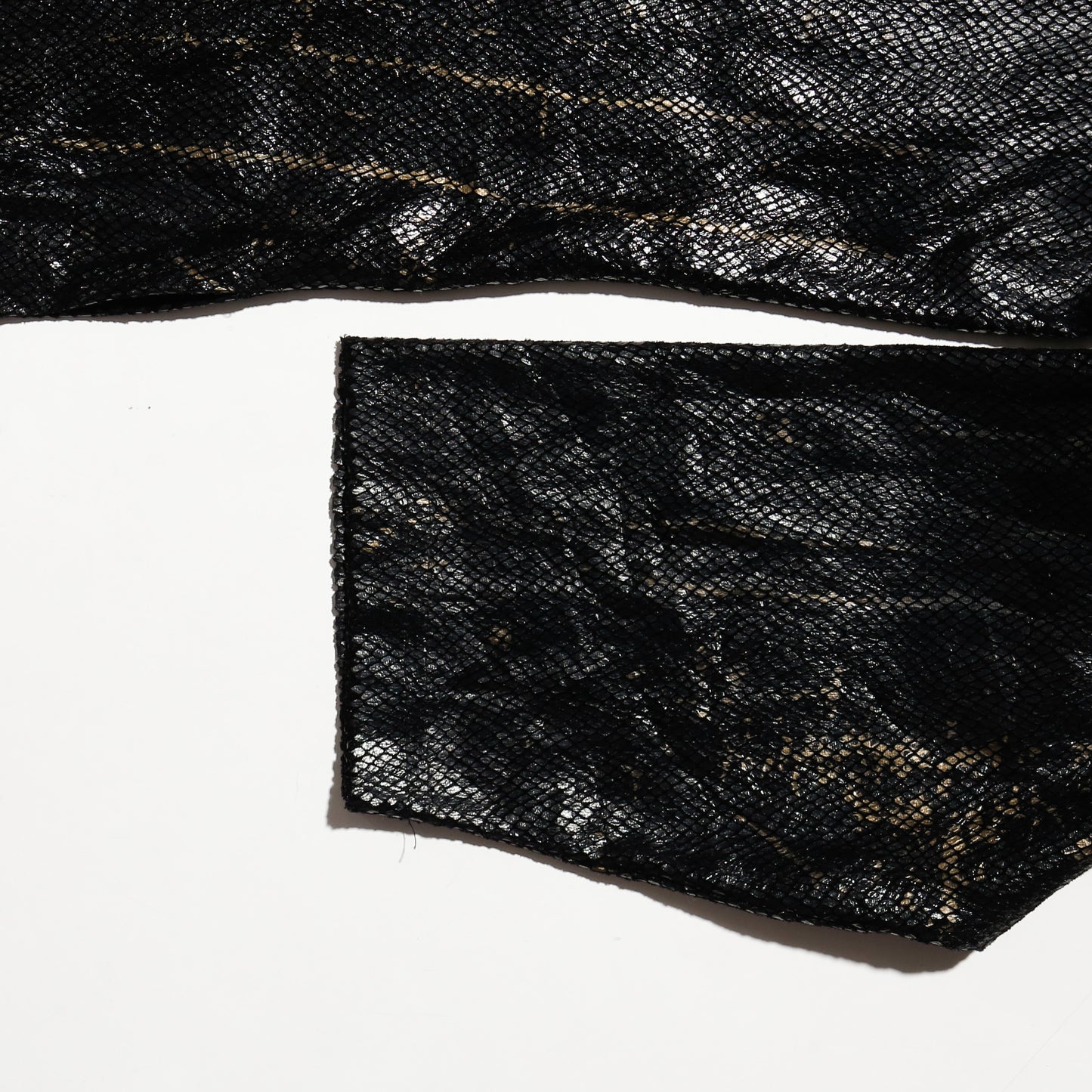 vintage faux python shirt