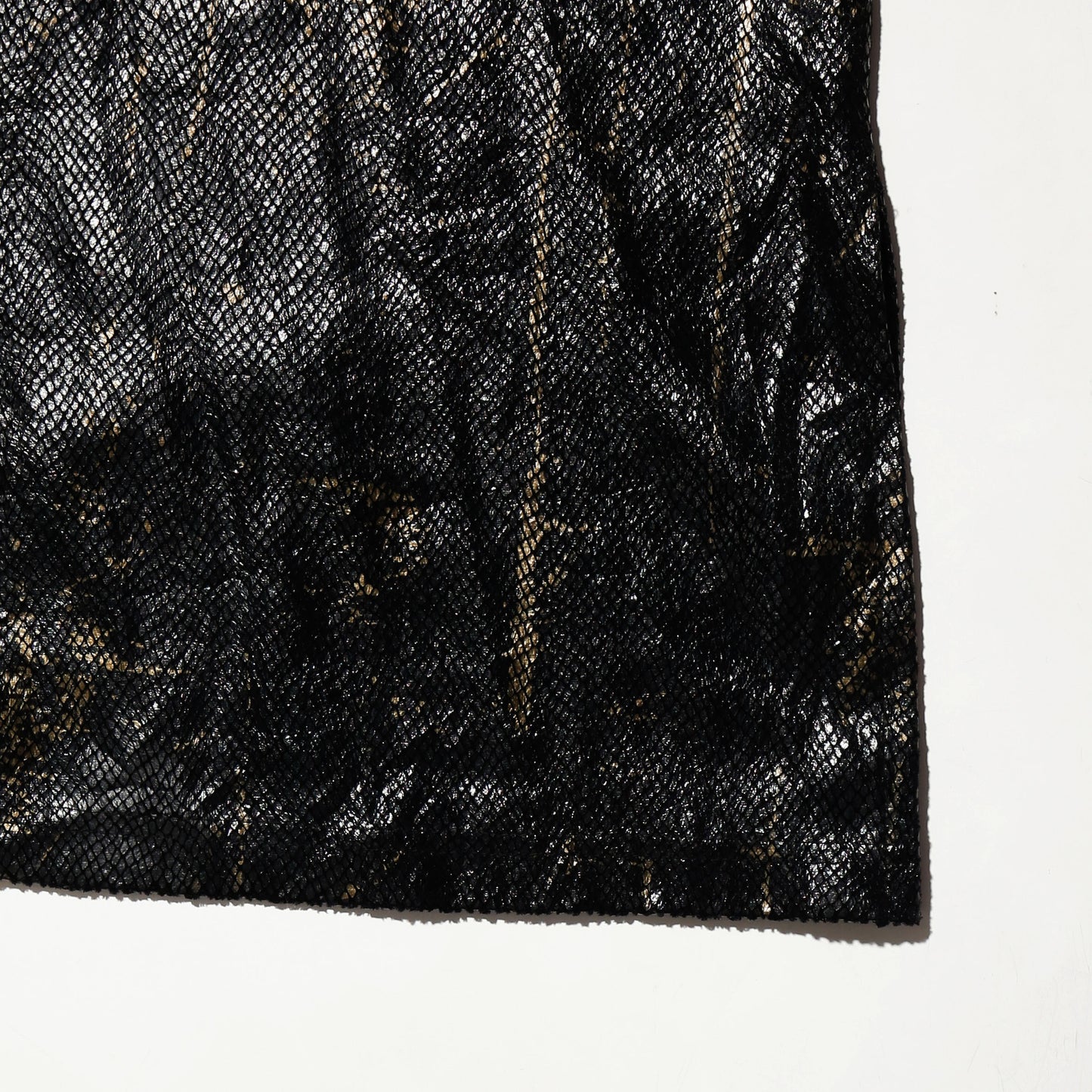 vintage faux python shirt