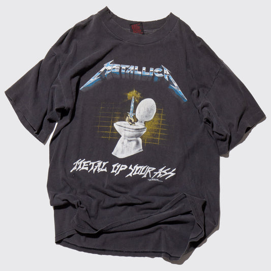 vintage 1991's METALLICA “Metal Up Your Ass” t-shirt, under license to brockum 1987