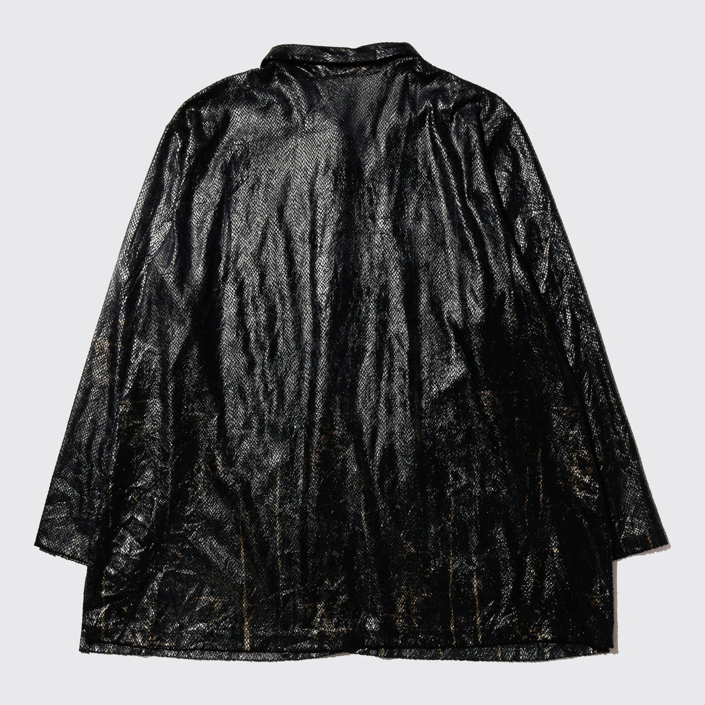 vintage faux python shirt
