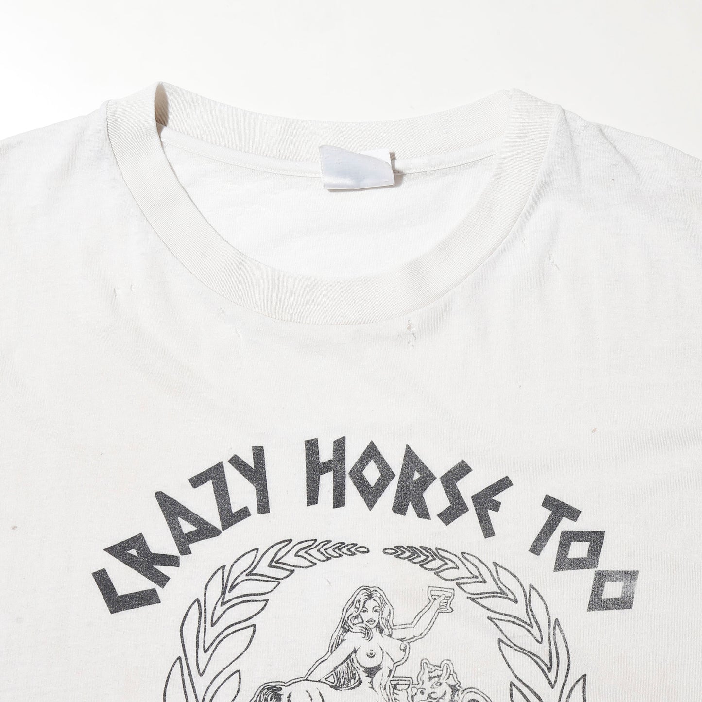 vintage 90's gentleman's club broken t-shirt