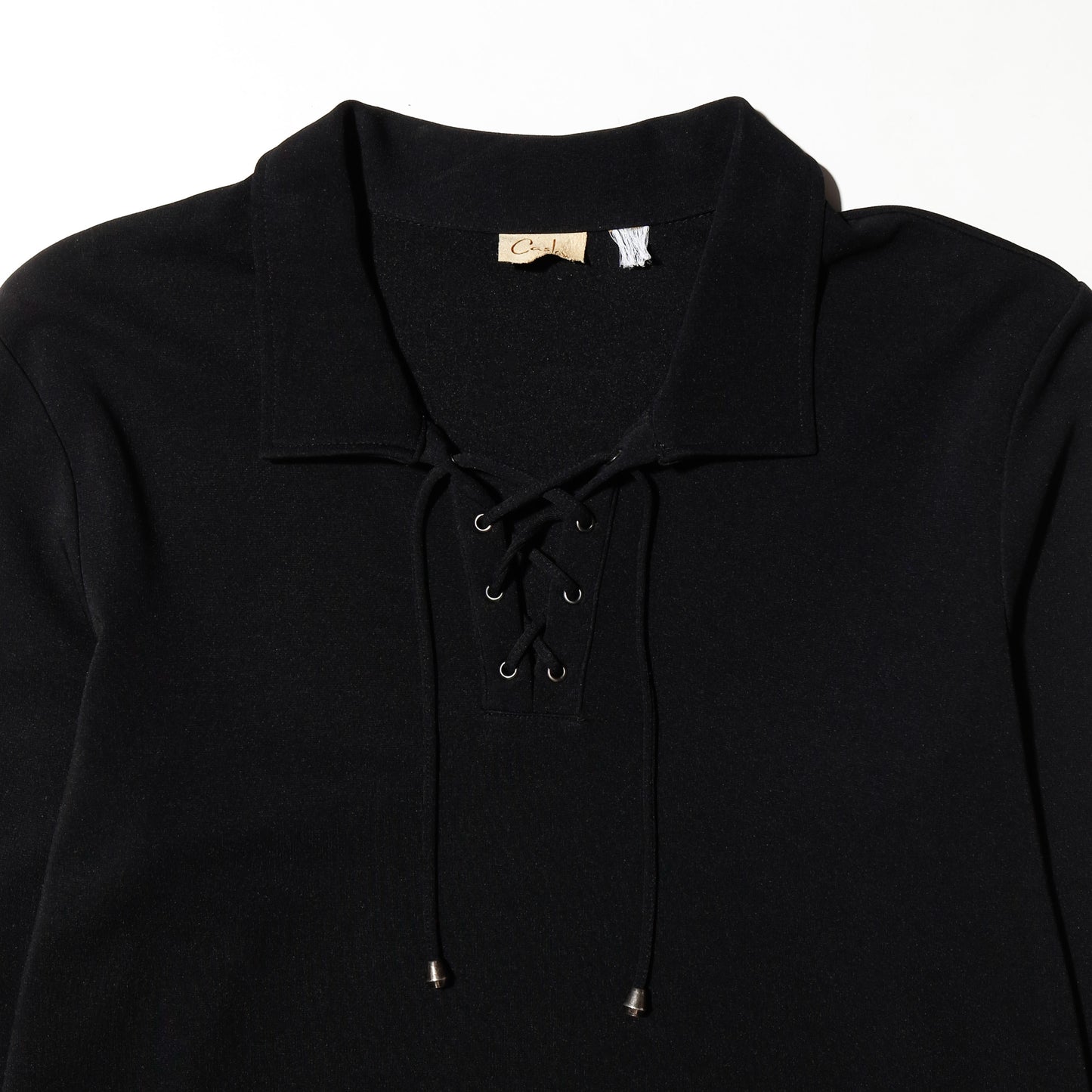 vintage lace up pullover