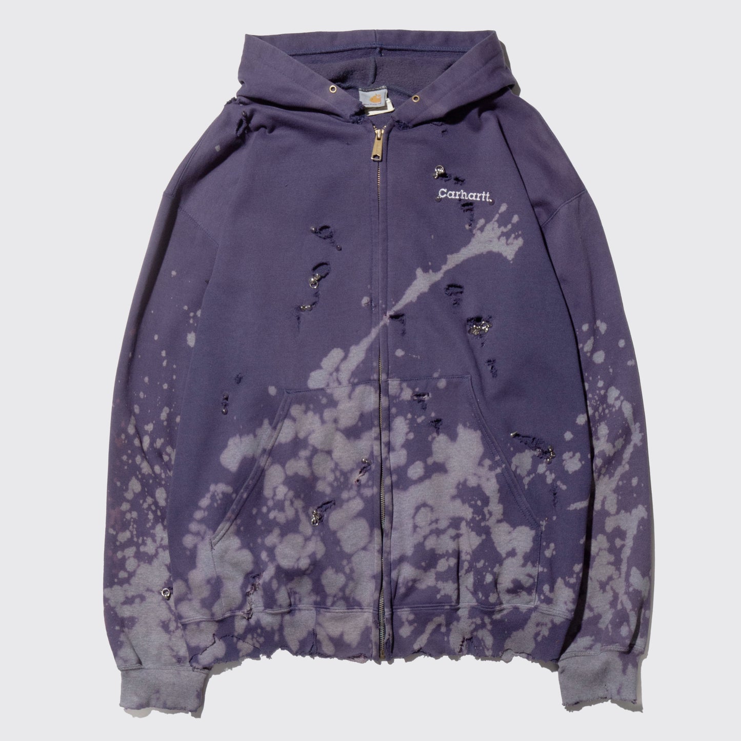 *one-off studs broken hoodie