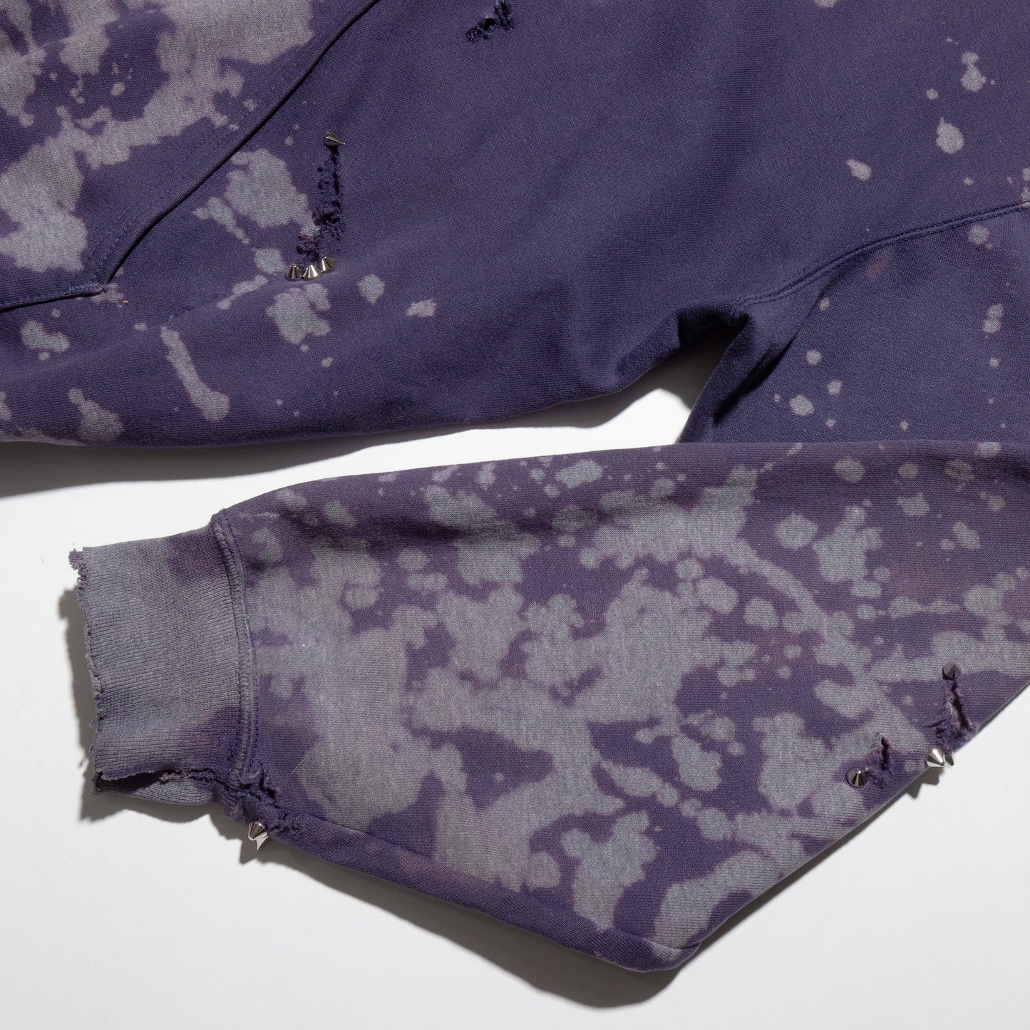 *one-off studs broken hoodie