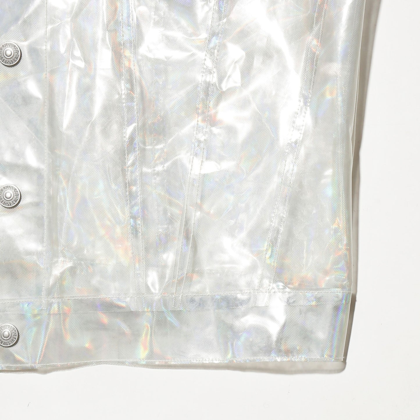 vintage levi's transparent trucker jacket
