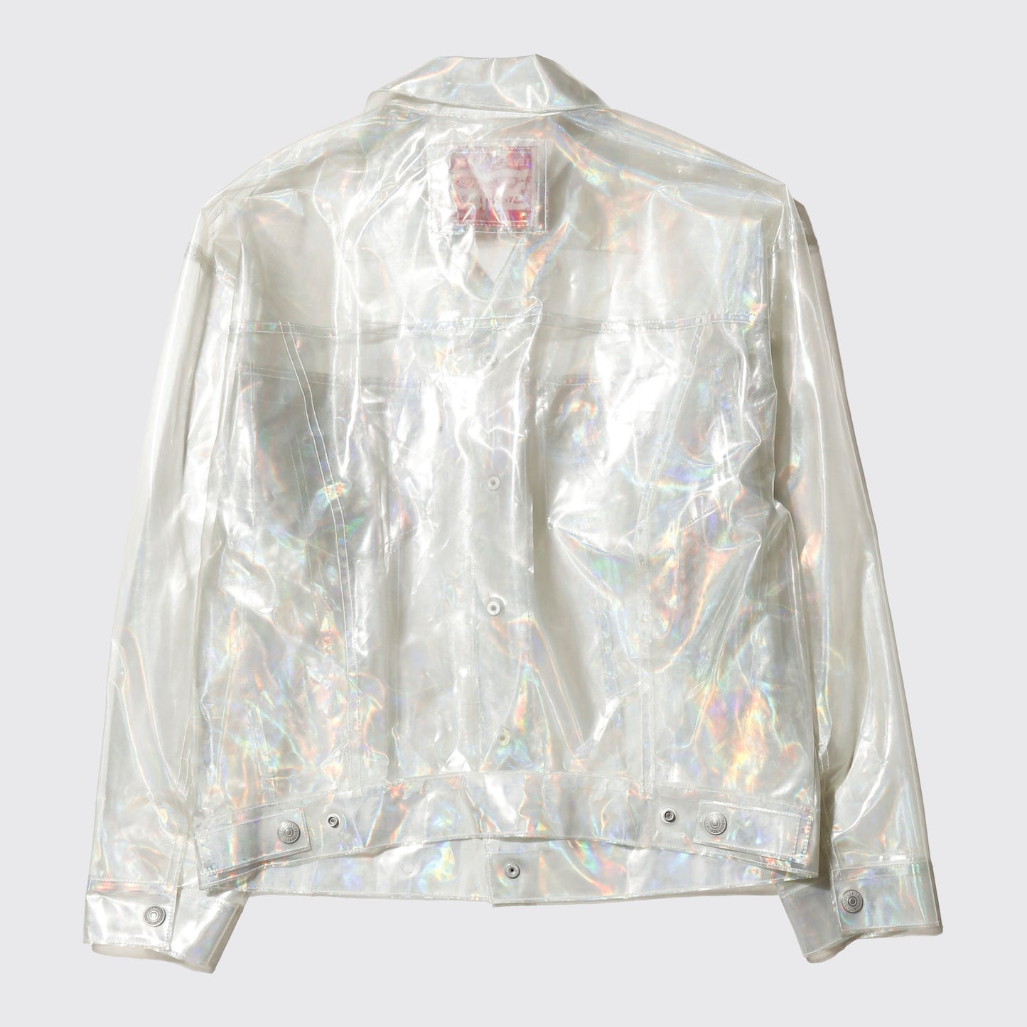 vintage levi's transparent trucker jacket