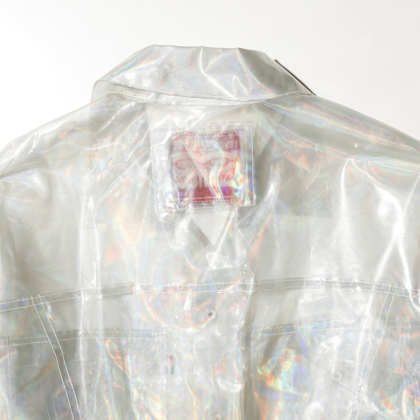 vintage levi's transparent trucker jacket