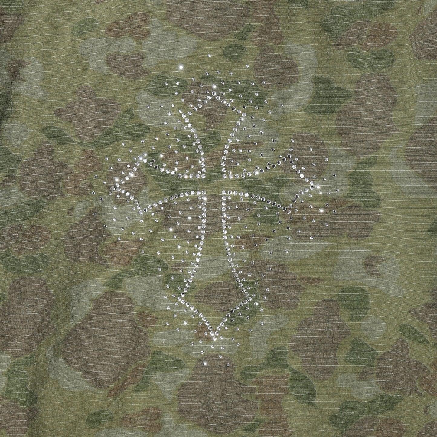 vintage eyelet/shinny cross boyscout jacket