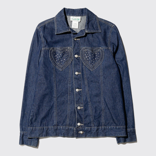 vintage love trucker jacket