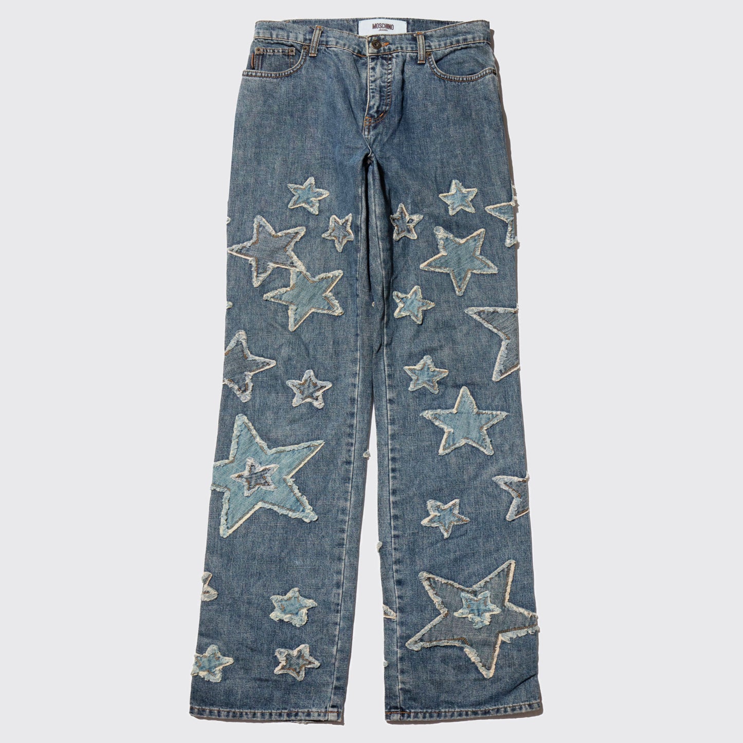 vintage 90's Moschino star jeans