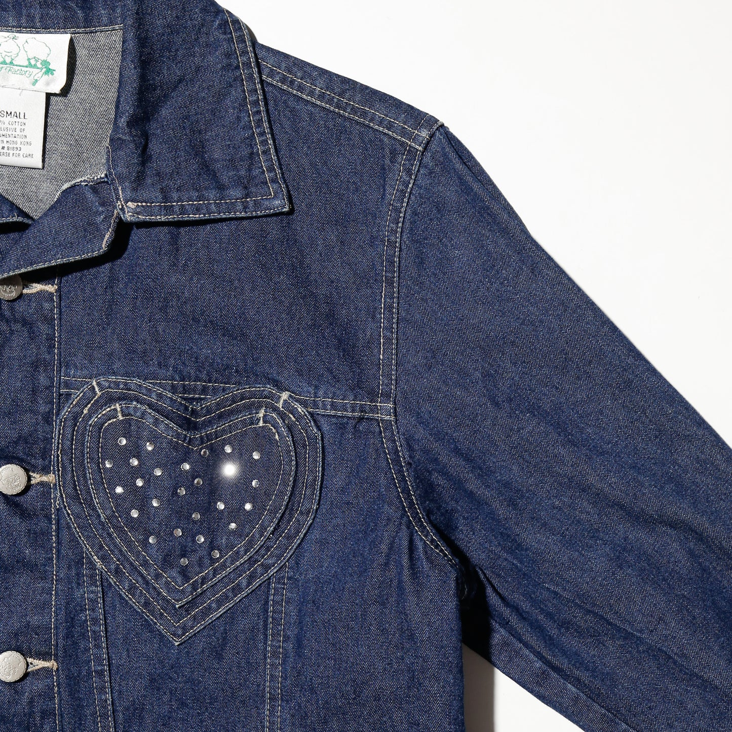 vintage love trucker jacket