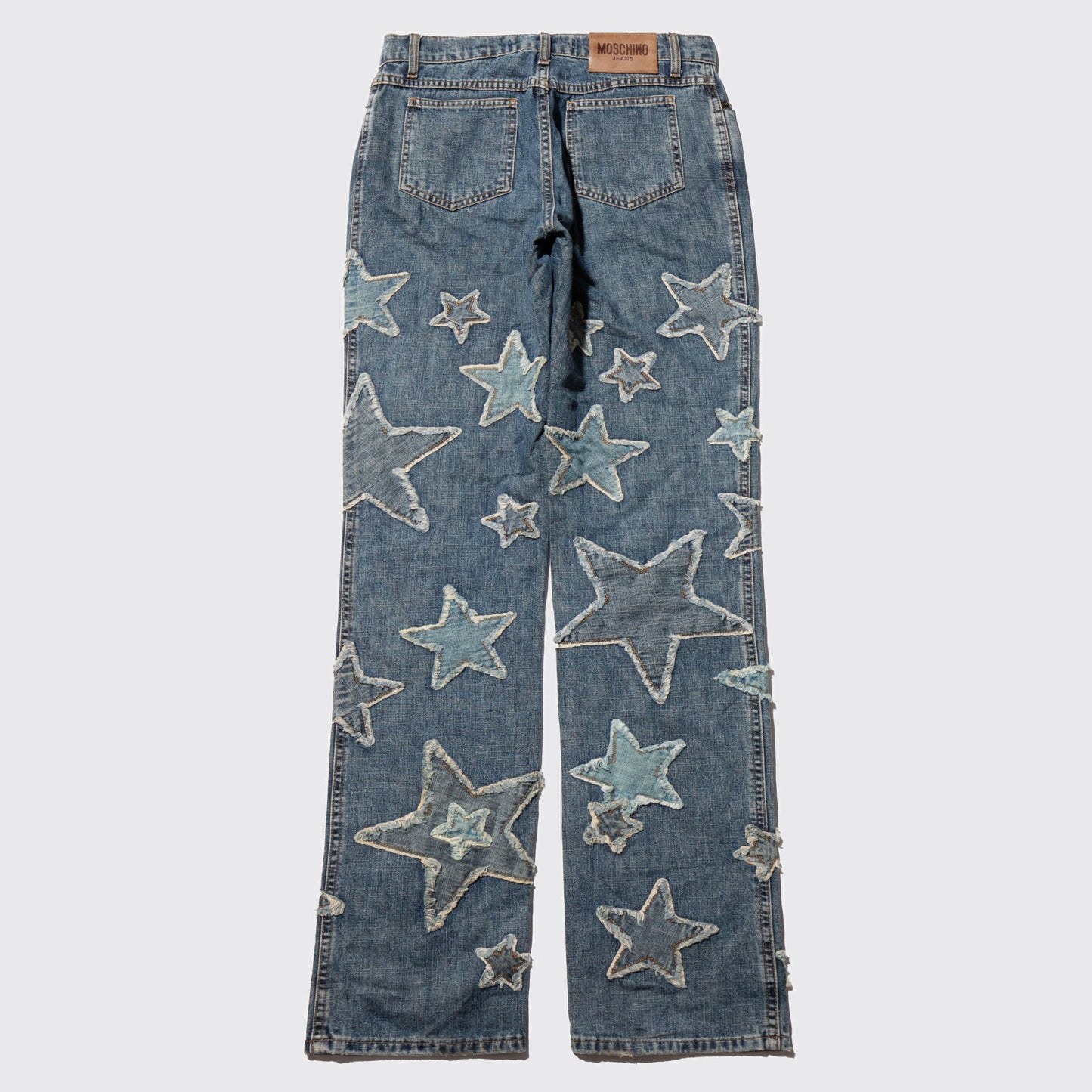 vintage 90's Moschino star jeans