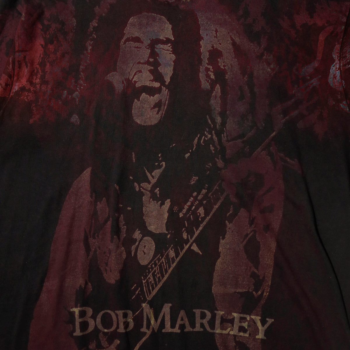 vintage 90's Bob Marley all over print t-shirt