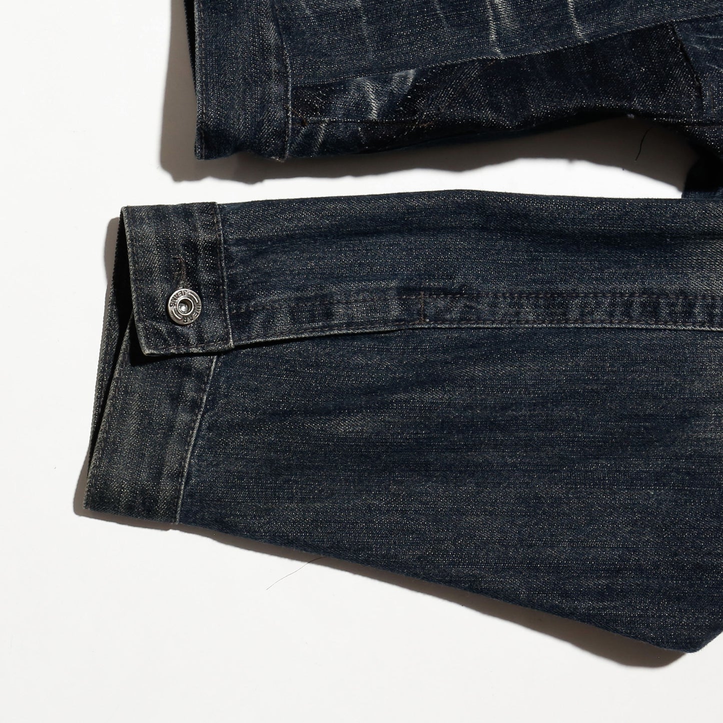 *one-off unbalance trucker jacket