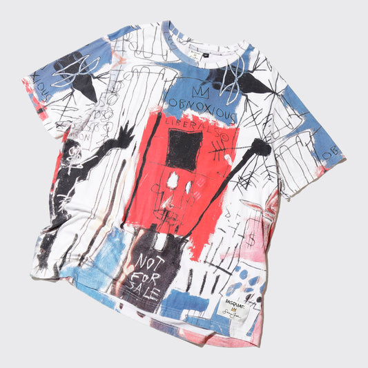 vintage sean john x jean-michel basquiat all-over print t-shirt