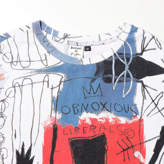 vintage sean john x jean-michel basquiat all-over print t-shirt