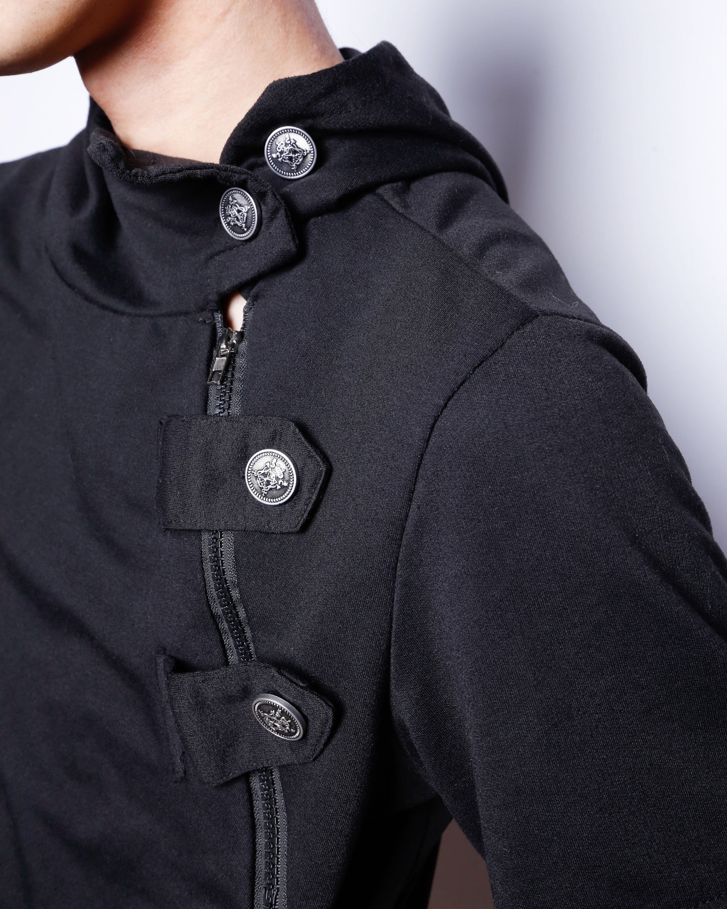 vintage slanting h/s hoodie