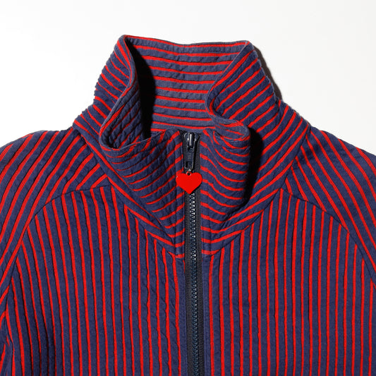 vintage euro ribbed track jacket