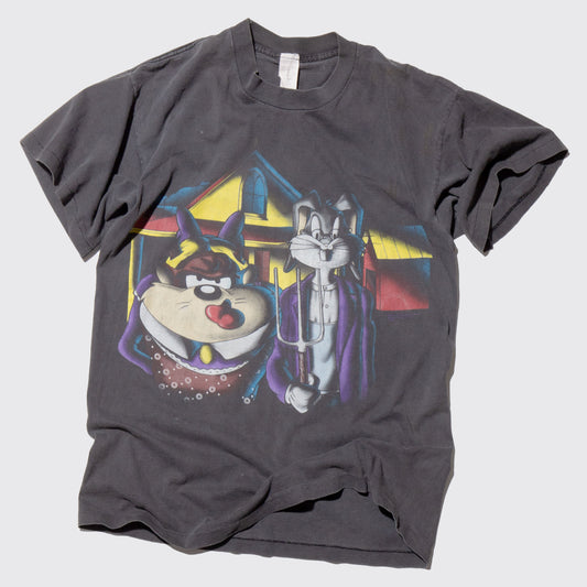 vintage 1995’s Looney Tunes "American Gothic" parody t-shirt