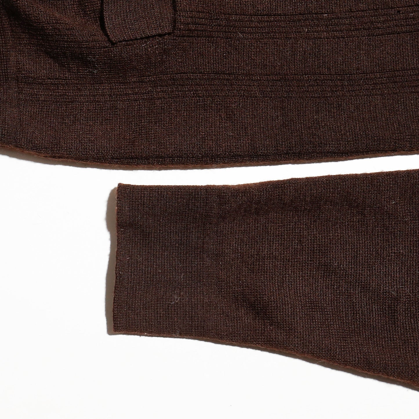 vintage custom varsity knit jacket