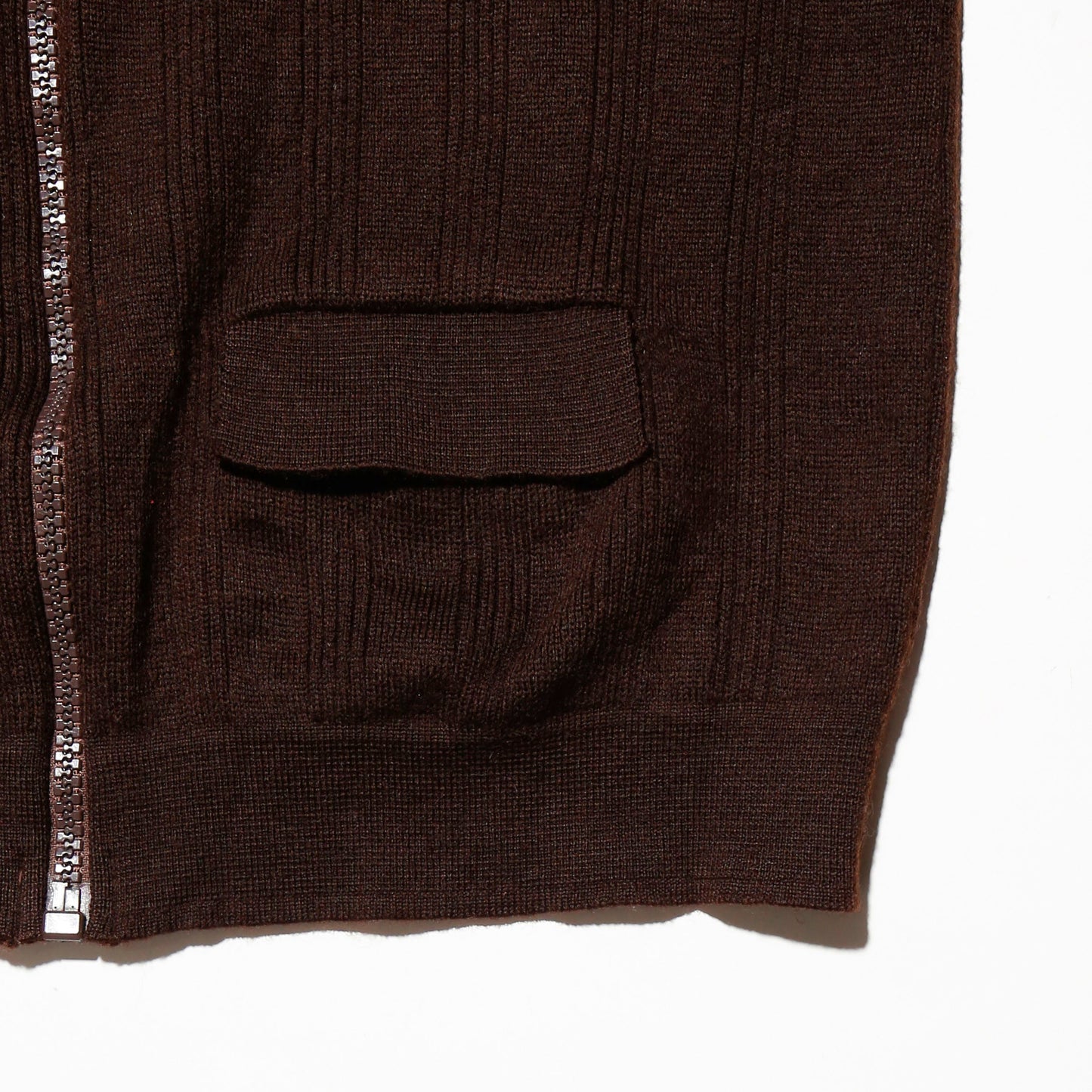 vintage custom varsity knit jacket