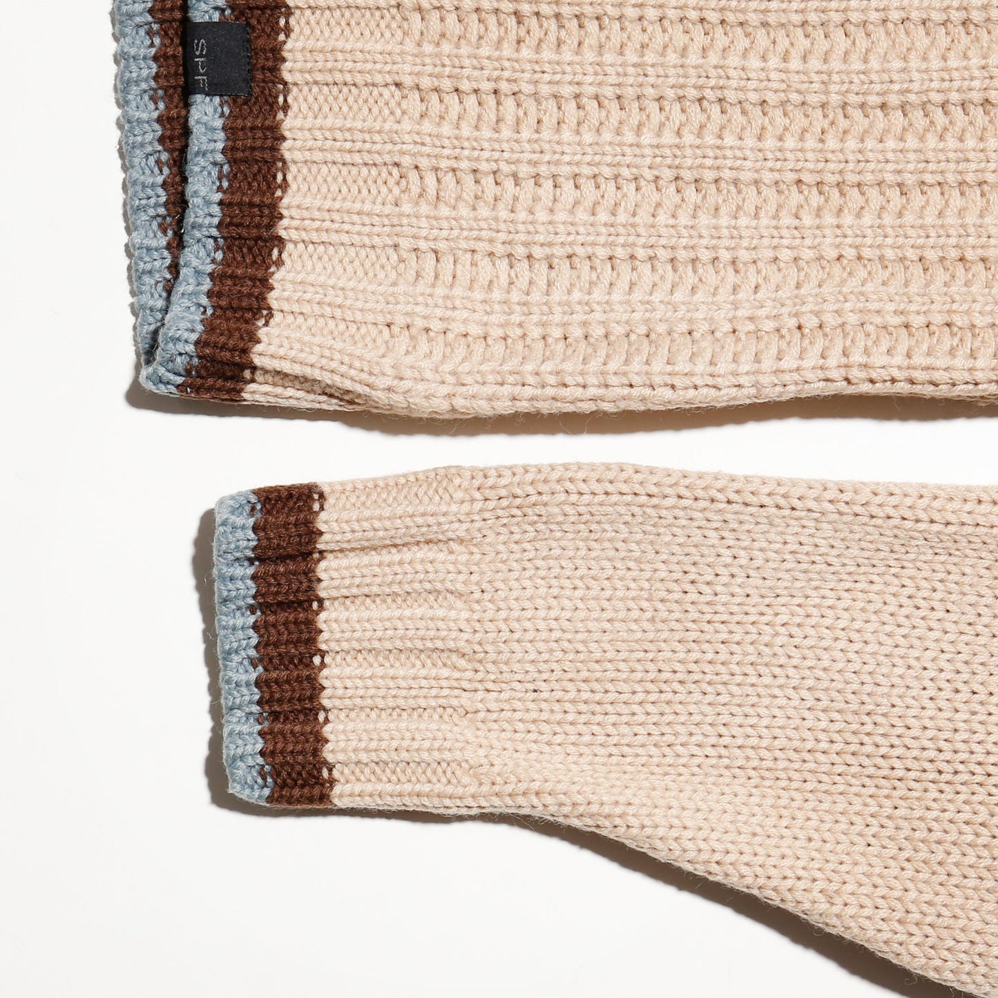 vintage custom ribbed knit jacket