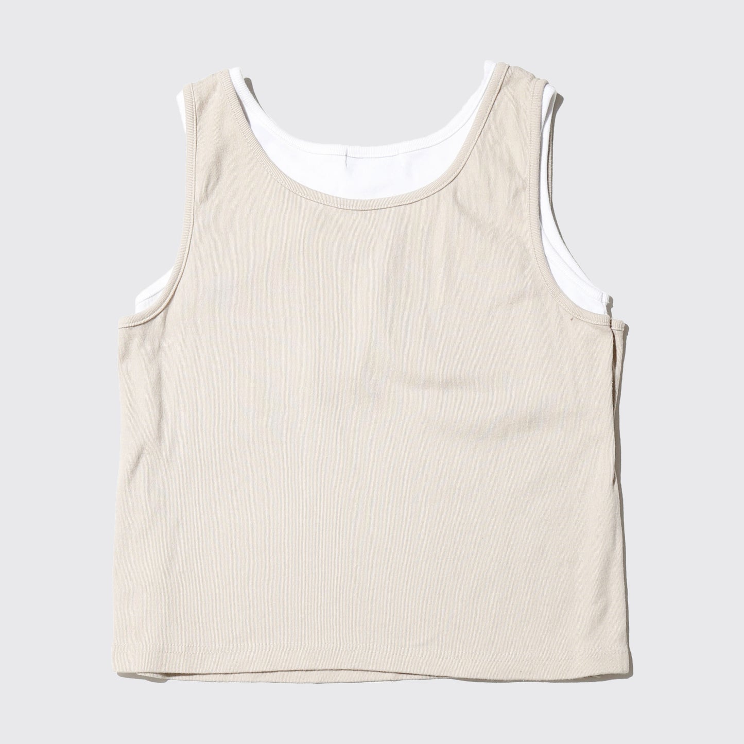 vintage layered tank top