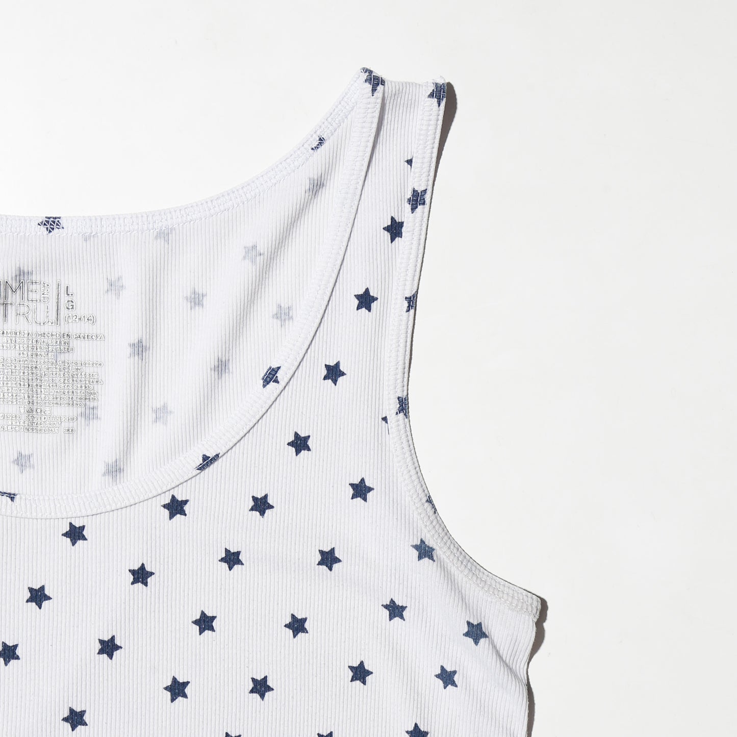 vintage star rib tank top