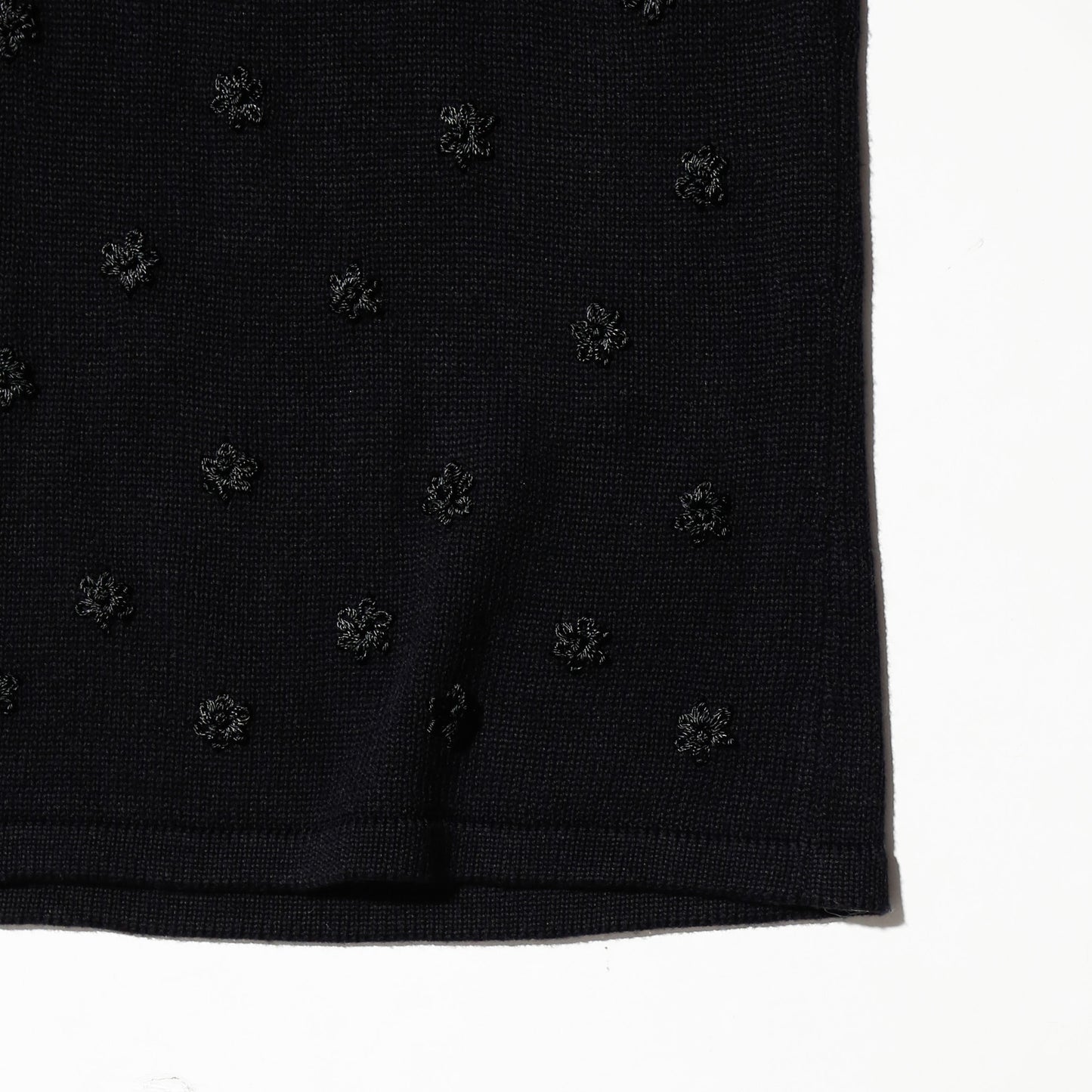 vintage floral knit n/s