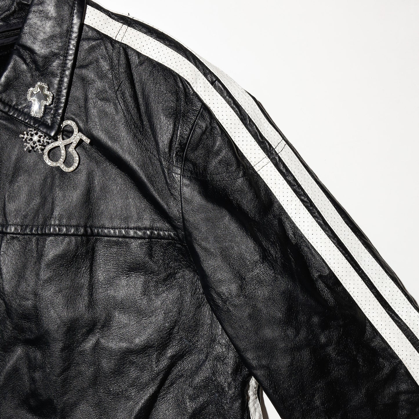 vintage custom line leather jacket