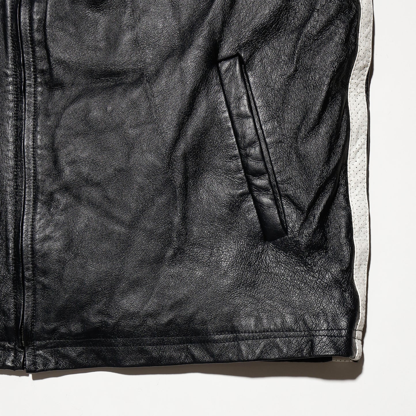 vintage custom line leather jacket