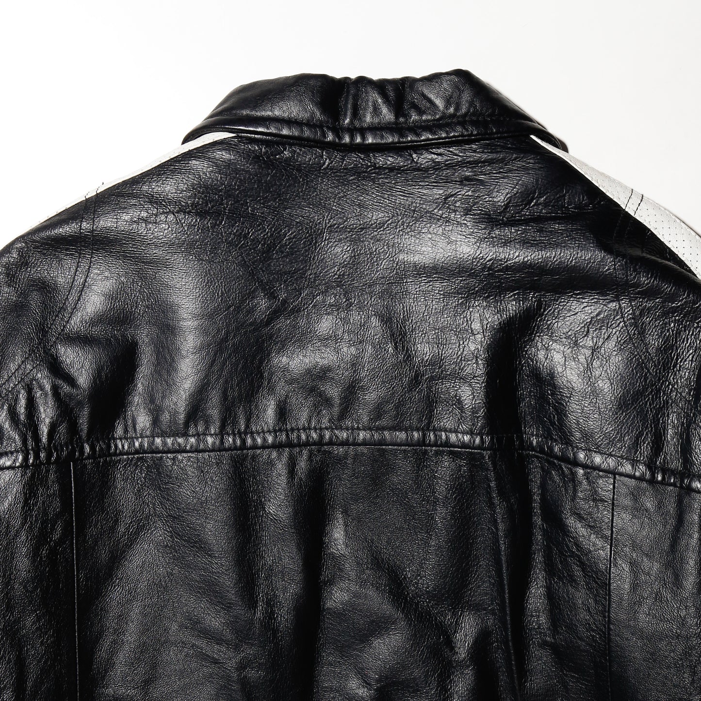 vintage custom line leather jacket